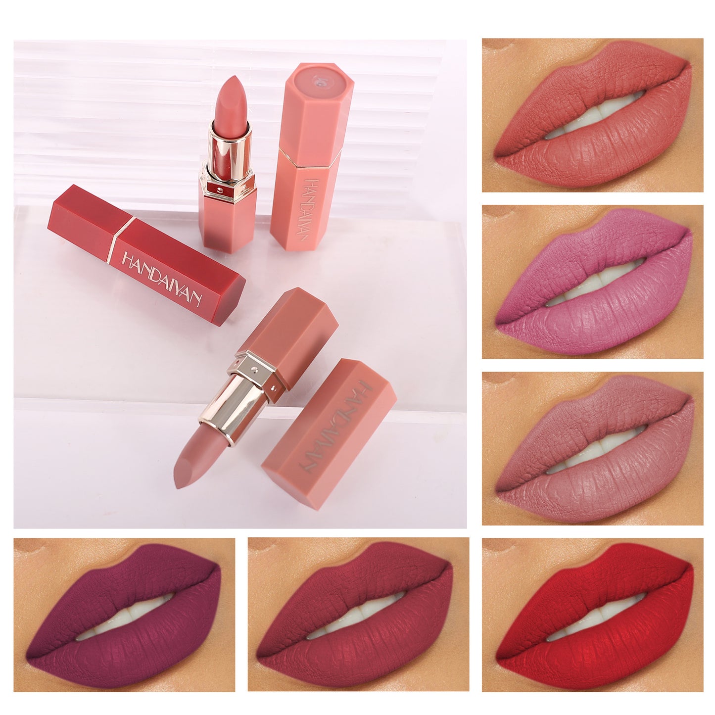 Velvet Matte Lipstick Long Lasting Waterproof