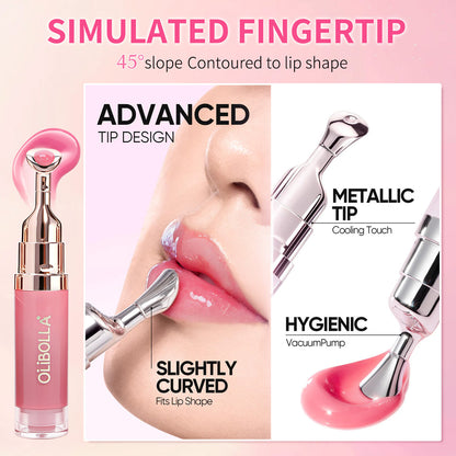 Metal Massage Head Lip Gloss
