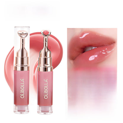 Metal Massage Head Lip Gloss